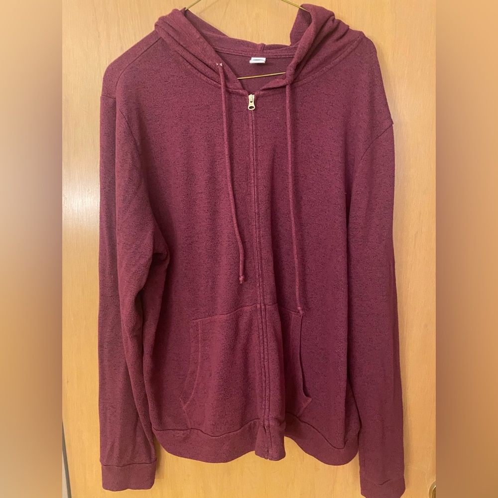 old navy zip up sweater